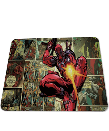 Deadpool gamer musemåtte - Marvel comic - 25x29cm