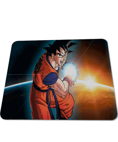 Goku kamehameha musemåtte - Dragon Ball Z - 25x29cm