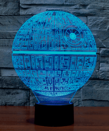 Death Star 3D Lampe - Star Wars