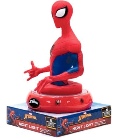 Spiderman 3D Led lampe - Marvel