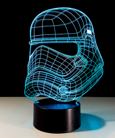 Stormtrooper 3D Lampe - Star Wars