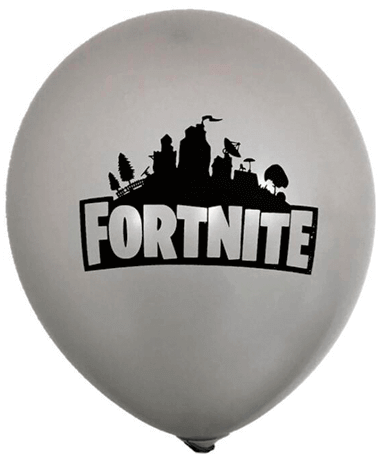 Grå Fortnite Ballon