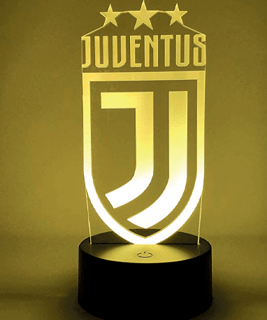 Juventus 3D lampe [1-2 Fragt Til