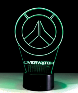 Overwatch Logo 3D lampe