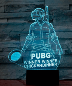 Pubg 3d lampe - Player Unknown battleground lampe