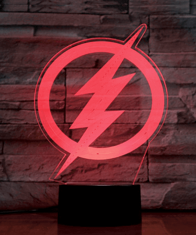The Flash 3D lampe