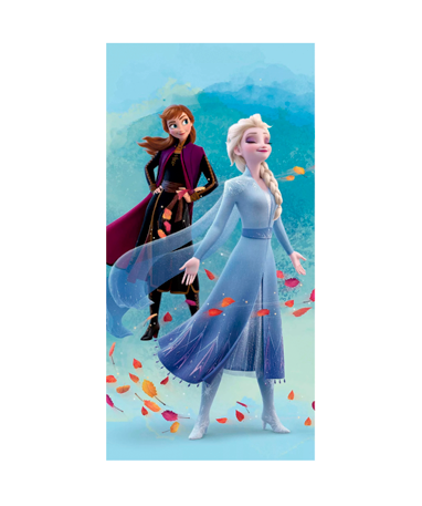 Disney Frost Anna og Elsa håndklæde - 70x140cm
