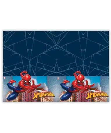 Spiderman borddug - 120x180cm