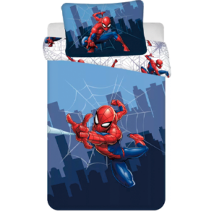 Spiderman sengetøj til børn - Coweb - 100x135