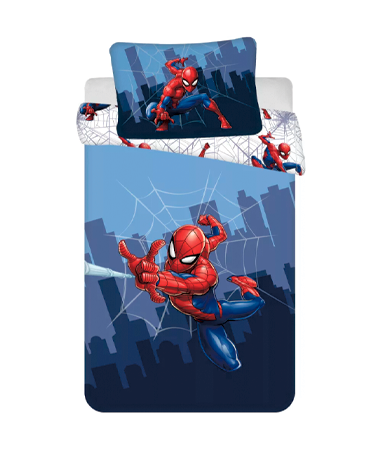 5: Spiderman sengetøj til børn - Coweb - 100x135