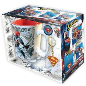 Superman krus - nøglering - badge
