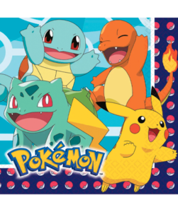 Pokemon servietter - fødselsdagspynt