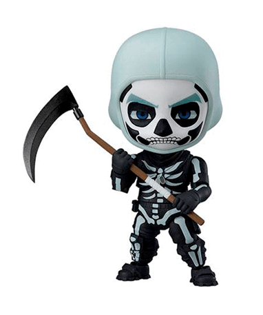 #3 - Fortnite Skulle trooper action Figur 10 cm - Nendoroid
