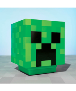 Minecraft creeper lampe - Firkantet - 11cm
