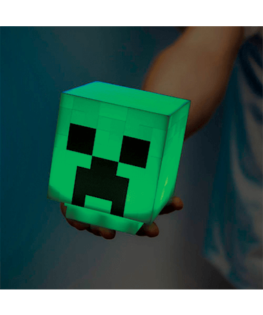 Minecraft lampe med lys