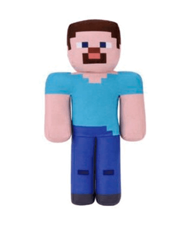 9: Minecraft Steve bamse - 30cm