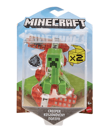 Billede af Minecraft creeper actionfigur - 8cm