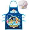 Paw Patrol forklæde & kokkehue 2022