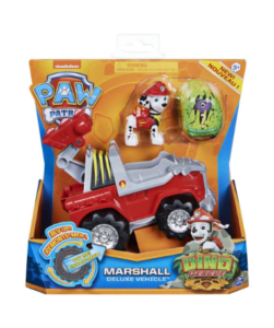 Paw Patrol Dino Deluxe Marshall køretøj og bil