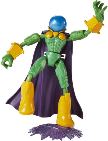 Spiderman mysterio figur - Bend & Flex - Marvel legetøj