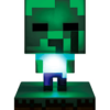 Minecraft Zombie figur med lys - 3d lampe