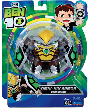Cannonbolt Omni Kix figur - Ben 10