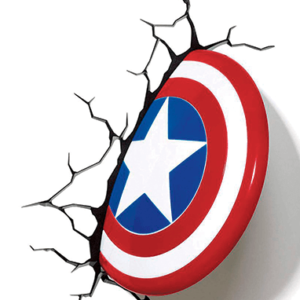Captain America 3D lampe - Skjold