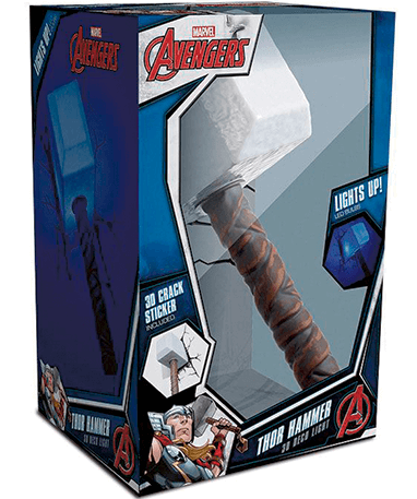 Thors hammer - 3D lampe - Marvel