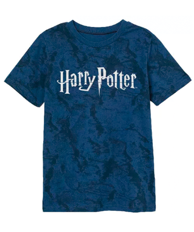 4: Harry Potter blå t-shirt (9-14 år)