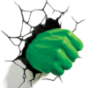 Hulk Knytnæve 3D LED lampe - Marvel