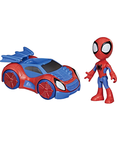 Spidey køretøj & figur - Spiderman