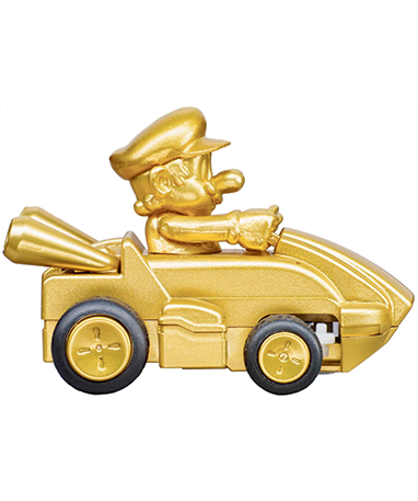 Super Mario Kart - Mini Mario gold Fjernstyret Bil