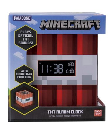 #2 - Minecraft TNT vækkeur med lyd & lys