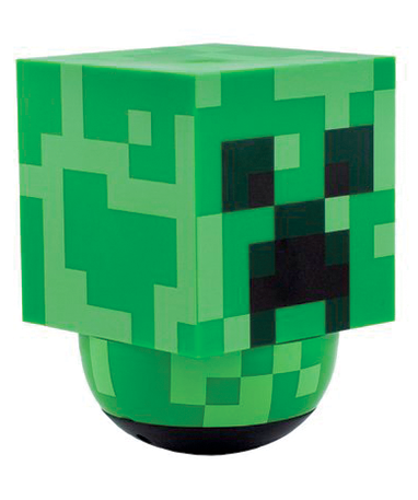 Minecraft Creeper svajende lampe