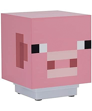 Minecraft gris lampe til børn
