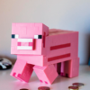 Minecraft sparegris - pig money bank