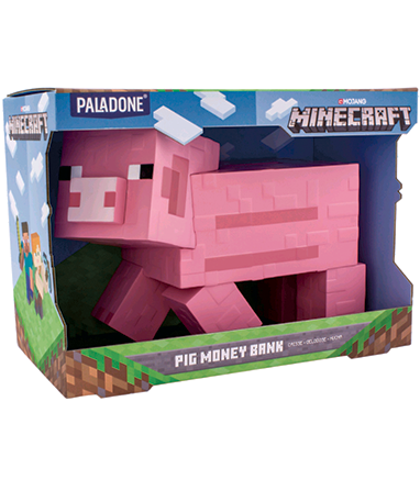 8: Minecraft sparegris - Pig money bank