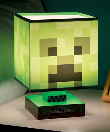 Minecraft natlampe - Creeper