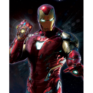 Iron Man Avengers Endgame plakat