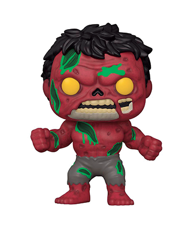 Red Hulk Zombie figur - Funko pop