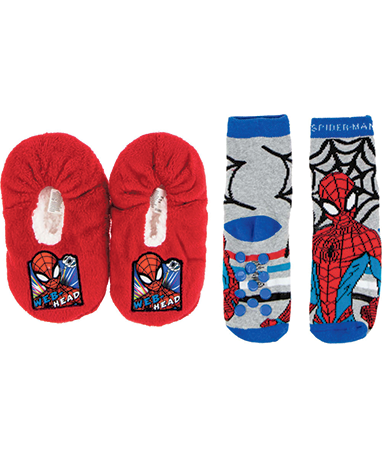 #2 - Spiderman hjemmesko og sokker 25/32