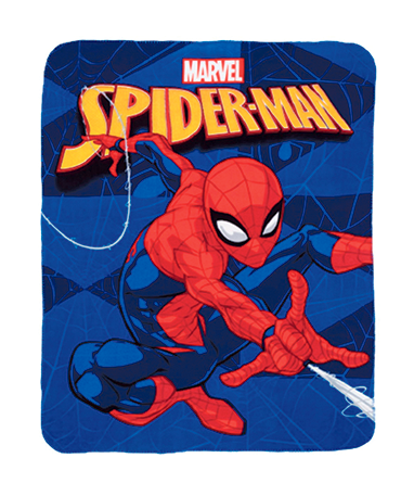 2: Spiderman tæppe 120x140cm