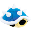 Super Mario Blå Spiny Shell bamse - 40cm