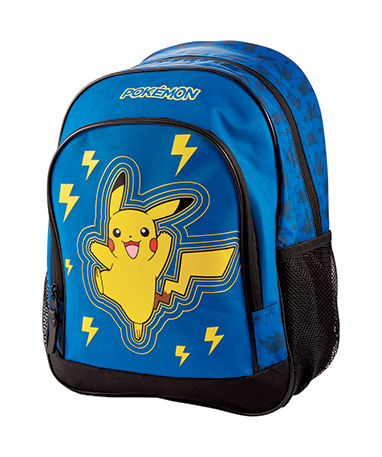 8: Blå Pikachu skoletaske - Pokemon
