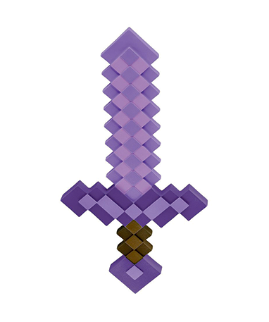 6: Minecraft fortryllet plastik sværd - 50 cm