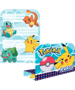 Pokemon invitations kuverter