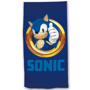 Sonic badehåndklæde - 70x140cm