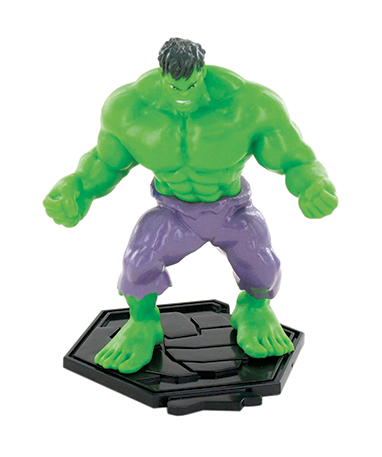 Avengers mini Hulk figur - 9 cm【1-2 dages fragt】