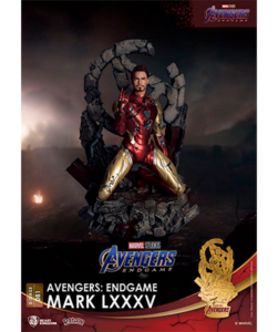Iron man figur - Avengers Endgame D-Stage PVC Diorama Mark LXXXV