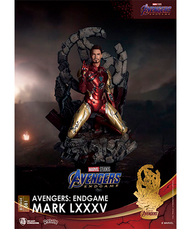 Billede af Avengers: Iron Man Mark LXXXV D-Stage Diorama - 16 cm